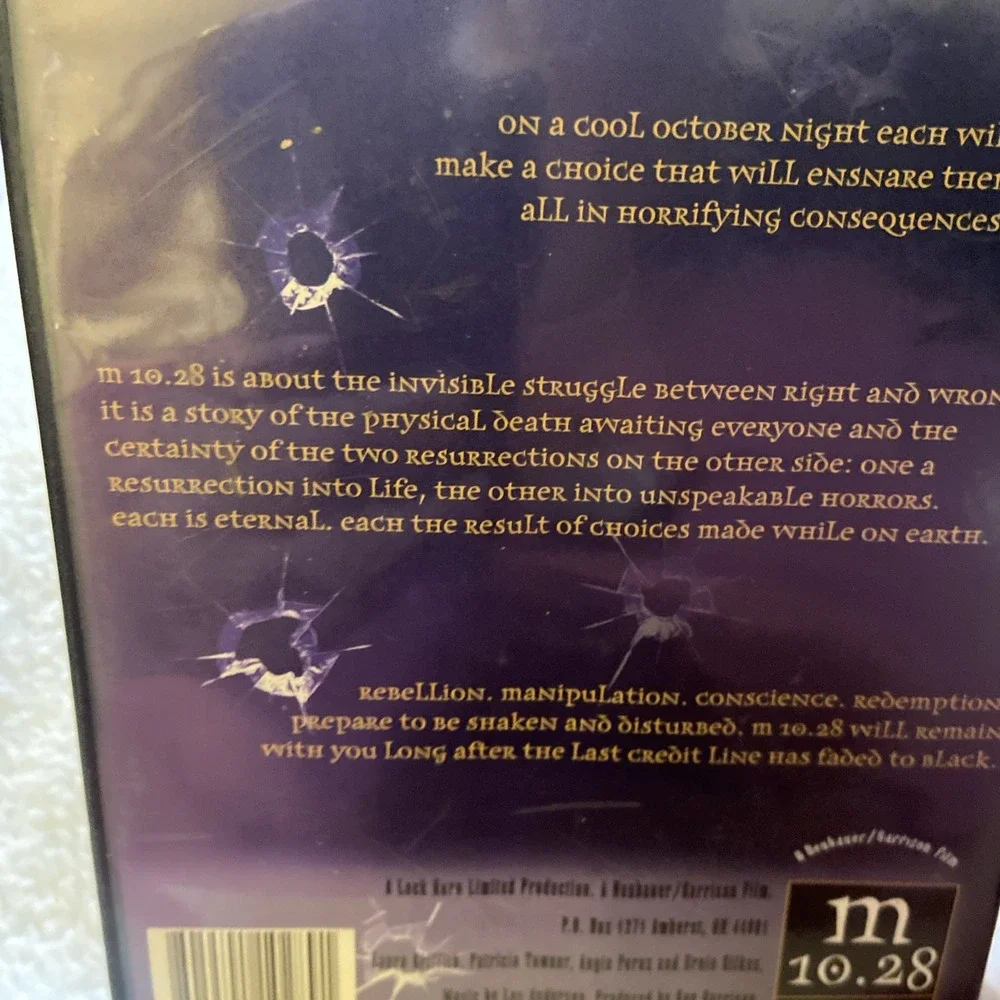 m 10.28 A Truthful Story Dvd 1999 1028 M1028 Bruce Neubauer Laura Griffith Movie - Picture 8 of 14